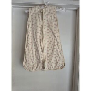 Tiny Kind Baby Swaddle 0-6 Months Cream Pink Floral Sleep Wrap Blanket
